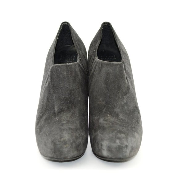 Stuart Weitzman Suede Platform Bootie #127-108 - Picture 2 of 5